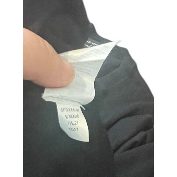 BANANA REPUBLIC Women's Size XL Forever Pullover Sweater in Black - Picture 10 of 10